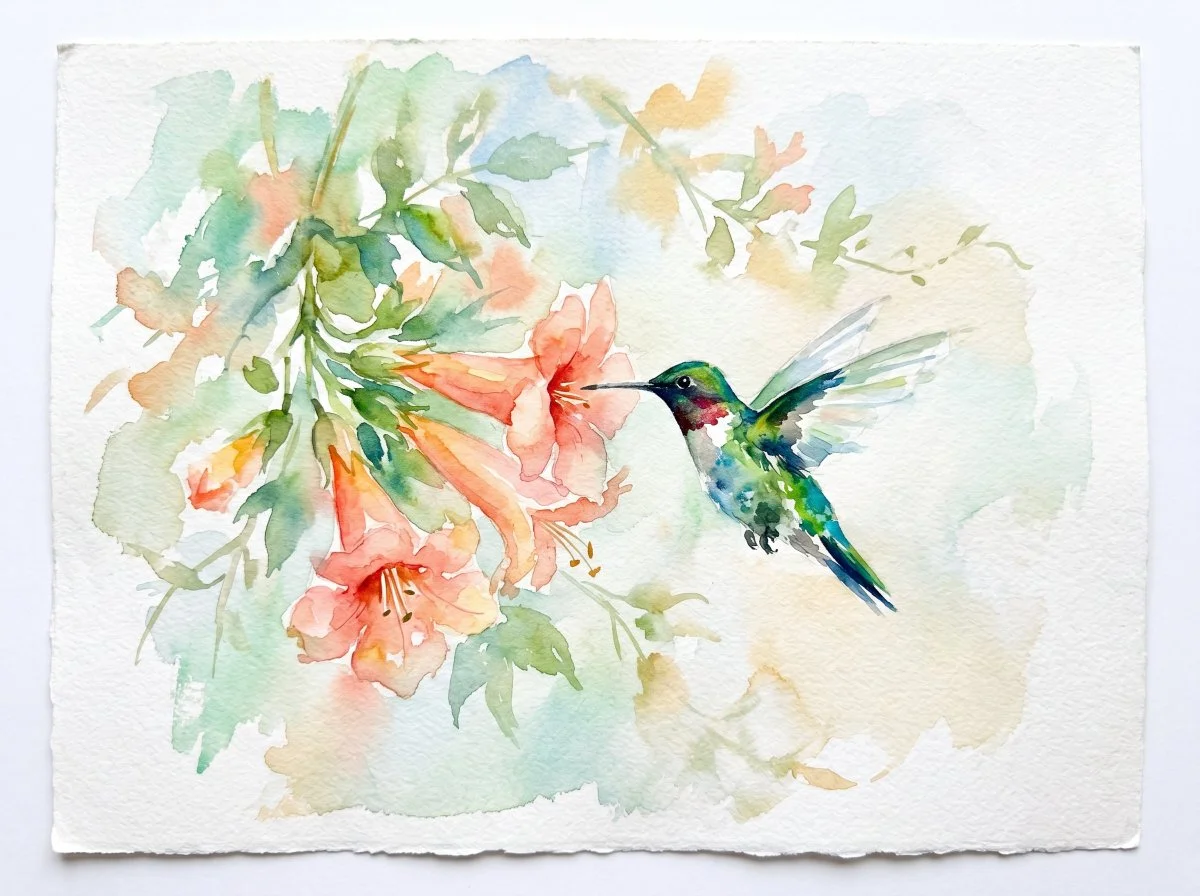 Transforming Ideas into Watercolor Dreams