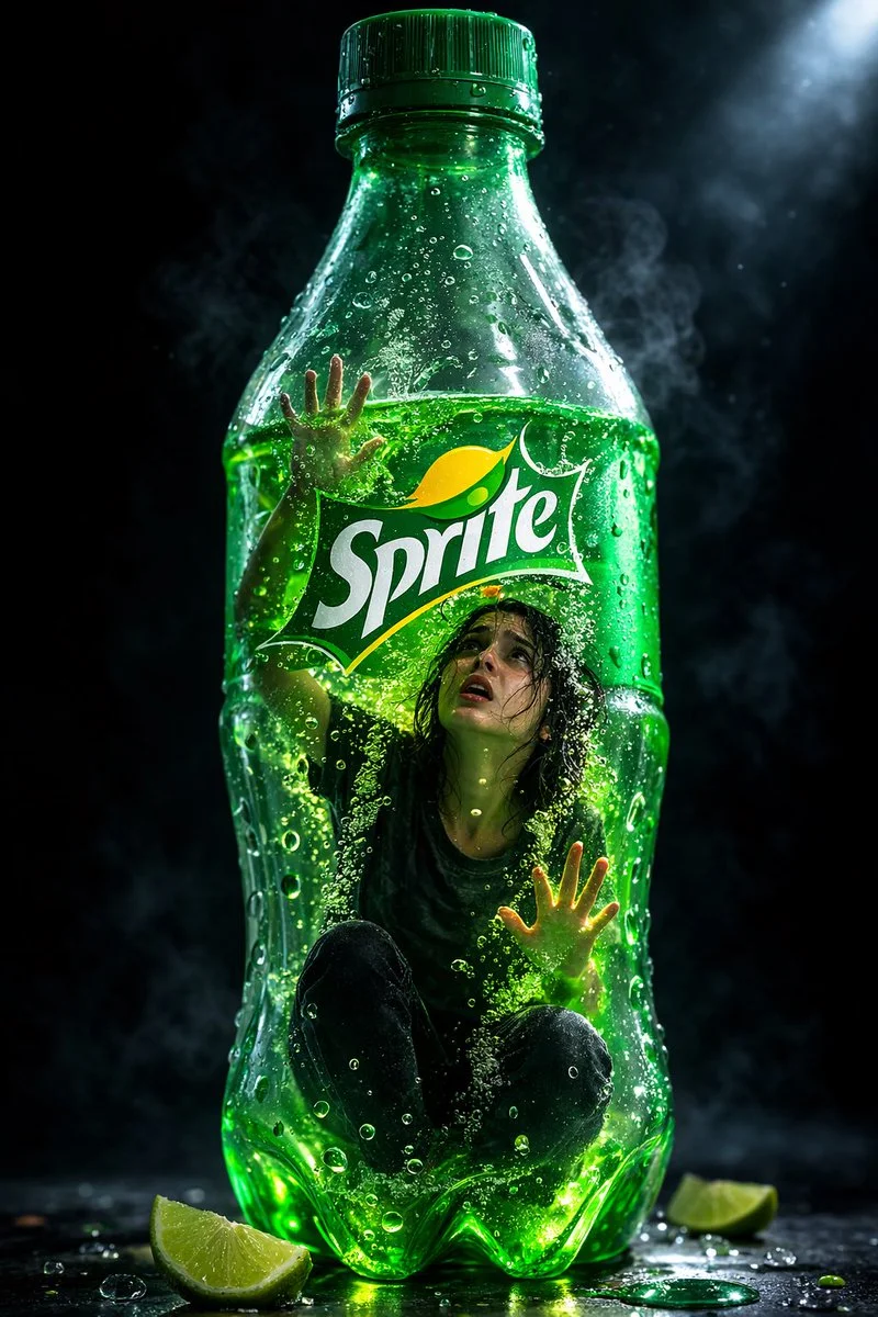 Trapped in a Fizzy Green Prism