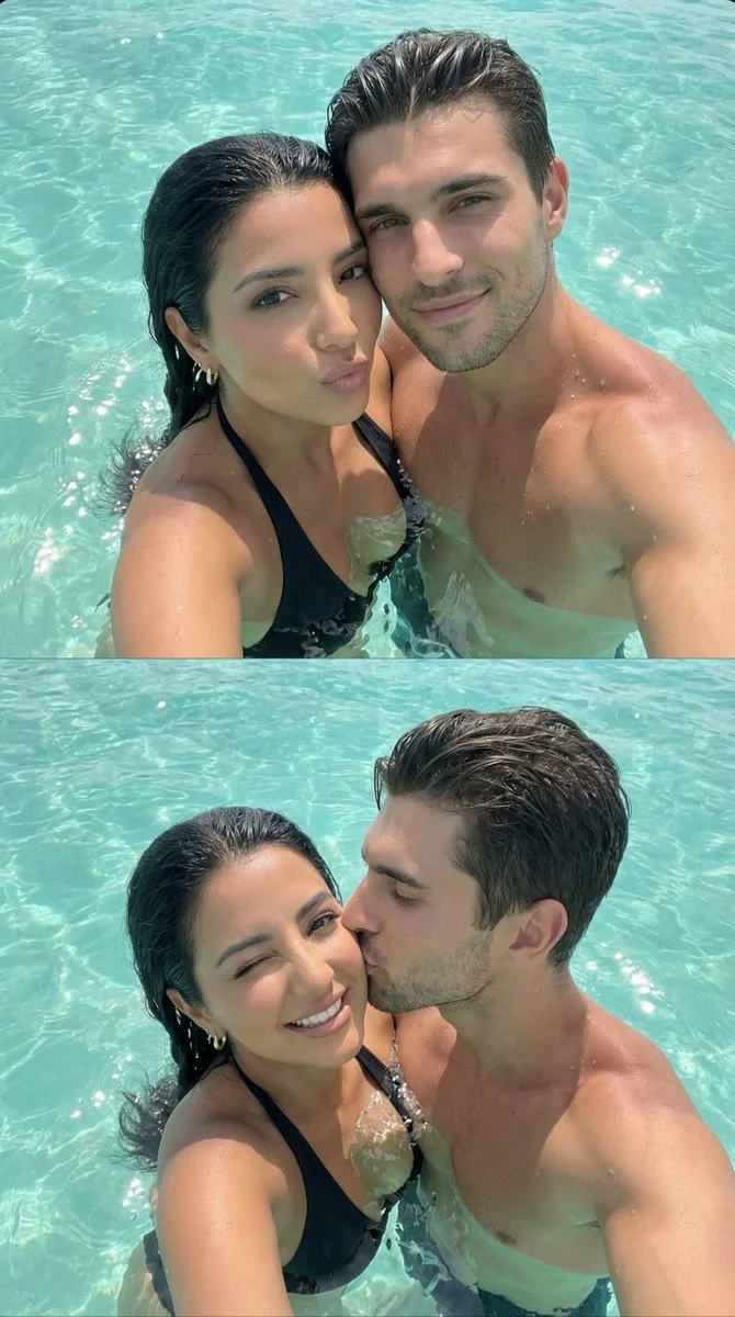 Tropical Love: A Maldives Couple Selfie