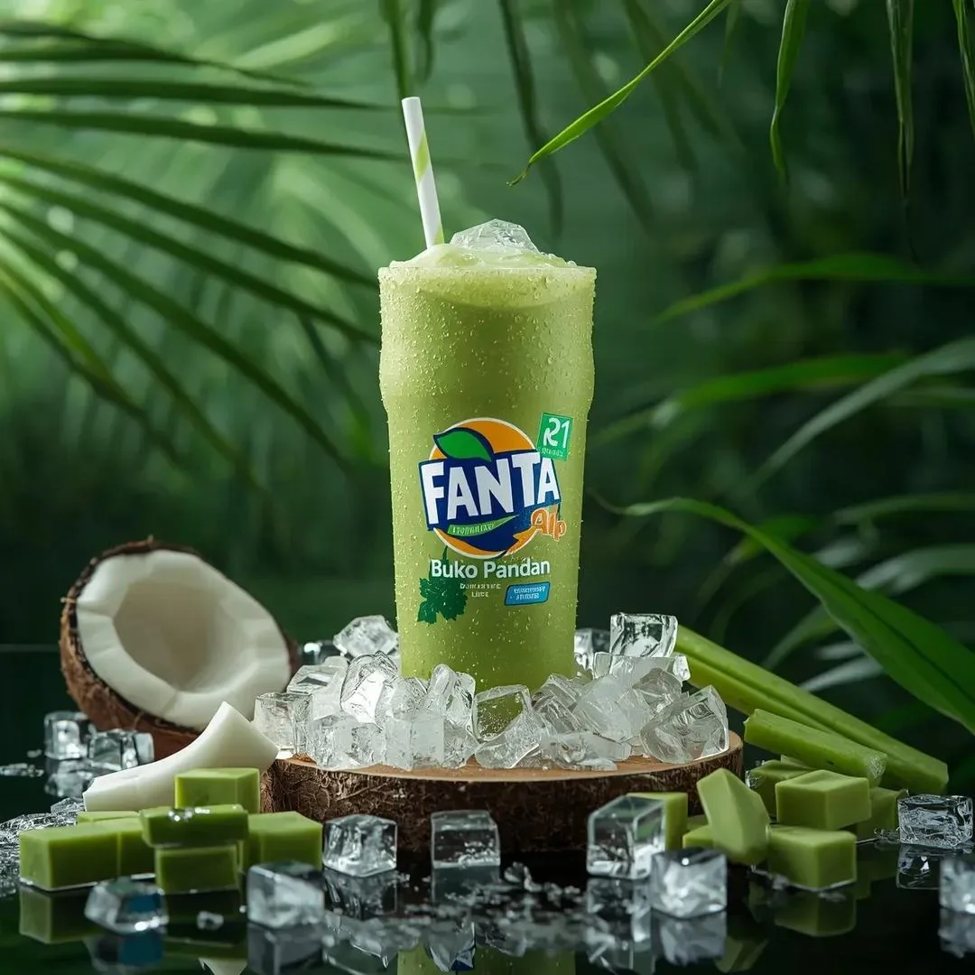 Tropical Refreshment: A Can of FANTA Bliss