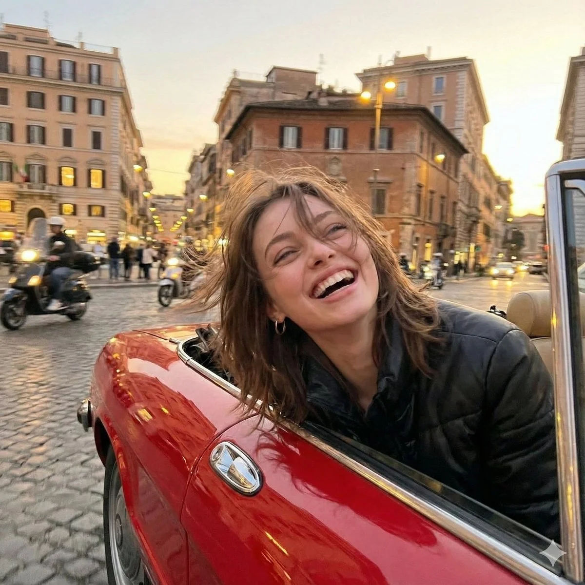 Twilight Joyride: A Moment in Rome