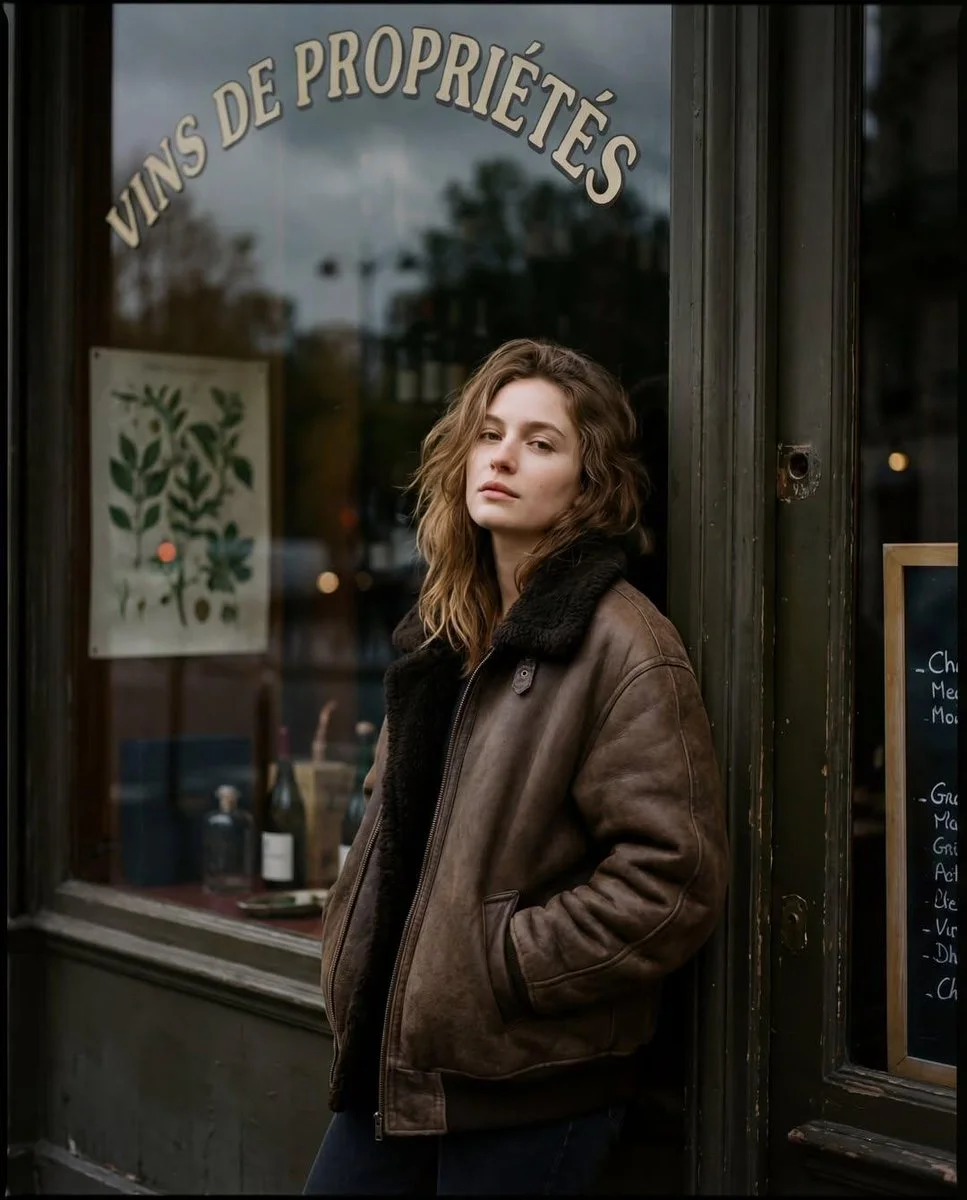 Twilight Reflections: A Parisian Portrait