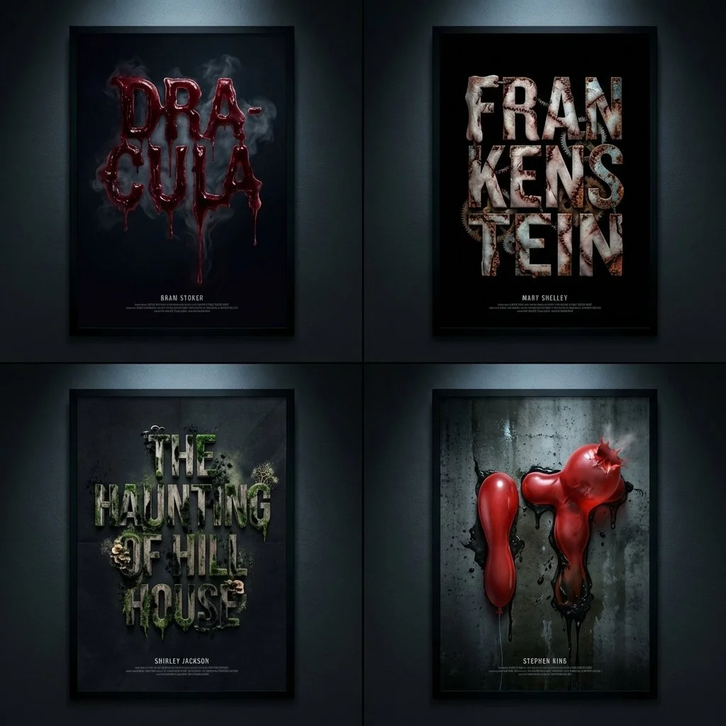 Typographic Horror: Crafting Letters as Living Nightmares