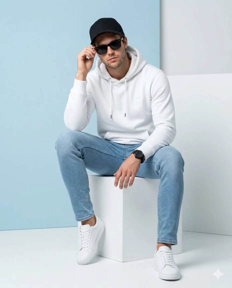 Ultra-Realistic Studio Portrait with Precise Identity Preservation