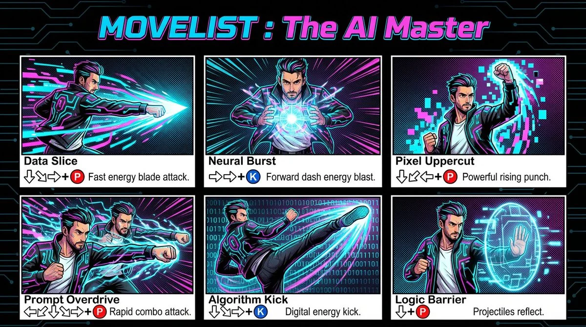 Unleash the AI Fighter: Moves That Pack a Punch!
