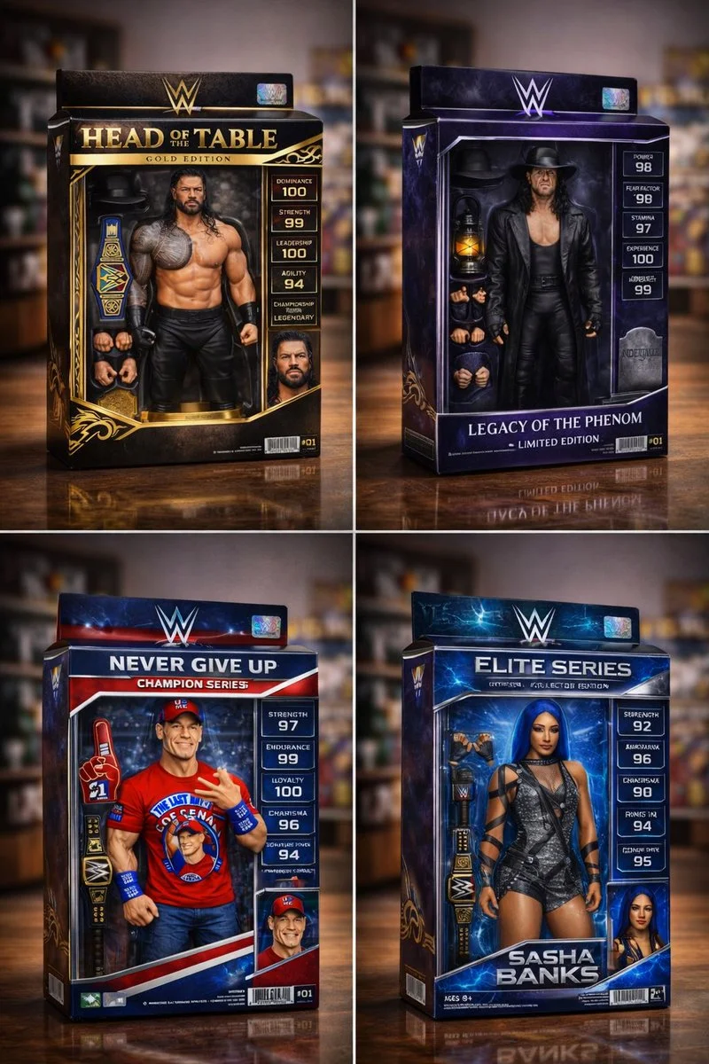 Unleash the Power: Premium Action Figure Series