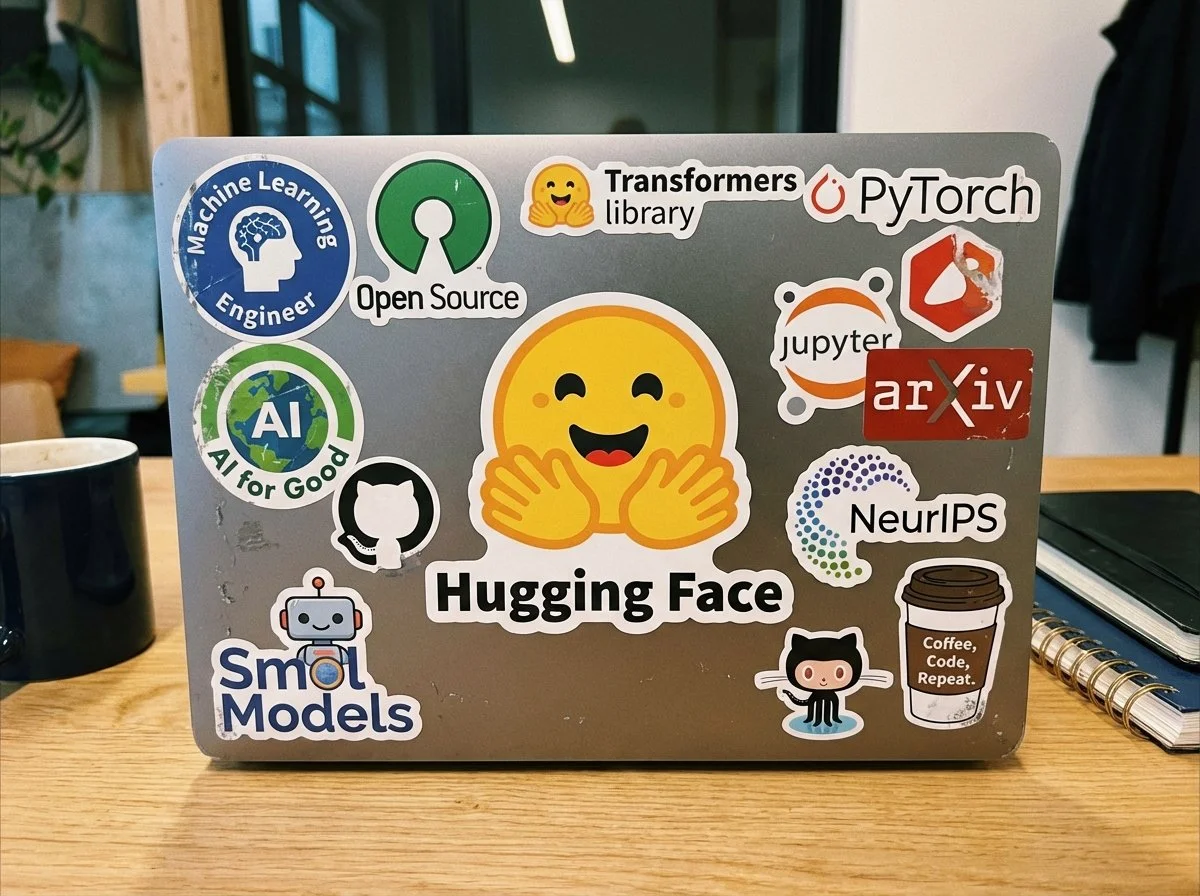 Unleashing Creativity: A Hugging Face Laptop Cover