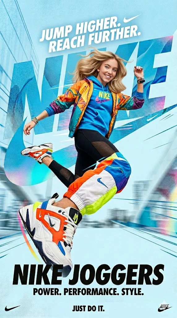 Unleashing Energy: Nike Joggers in Motion