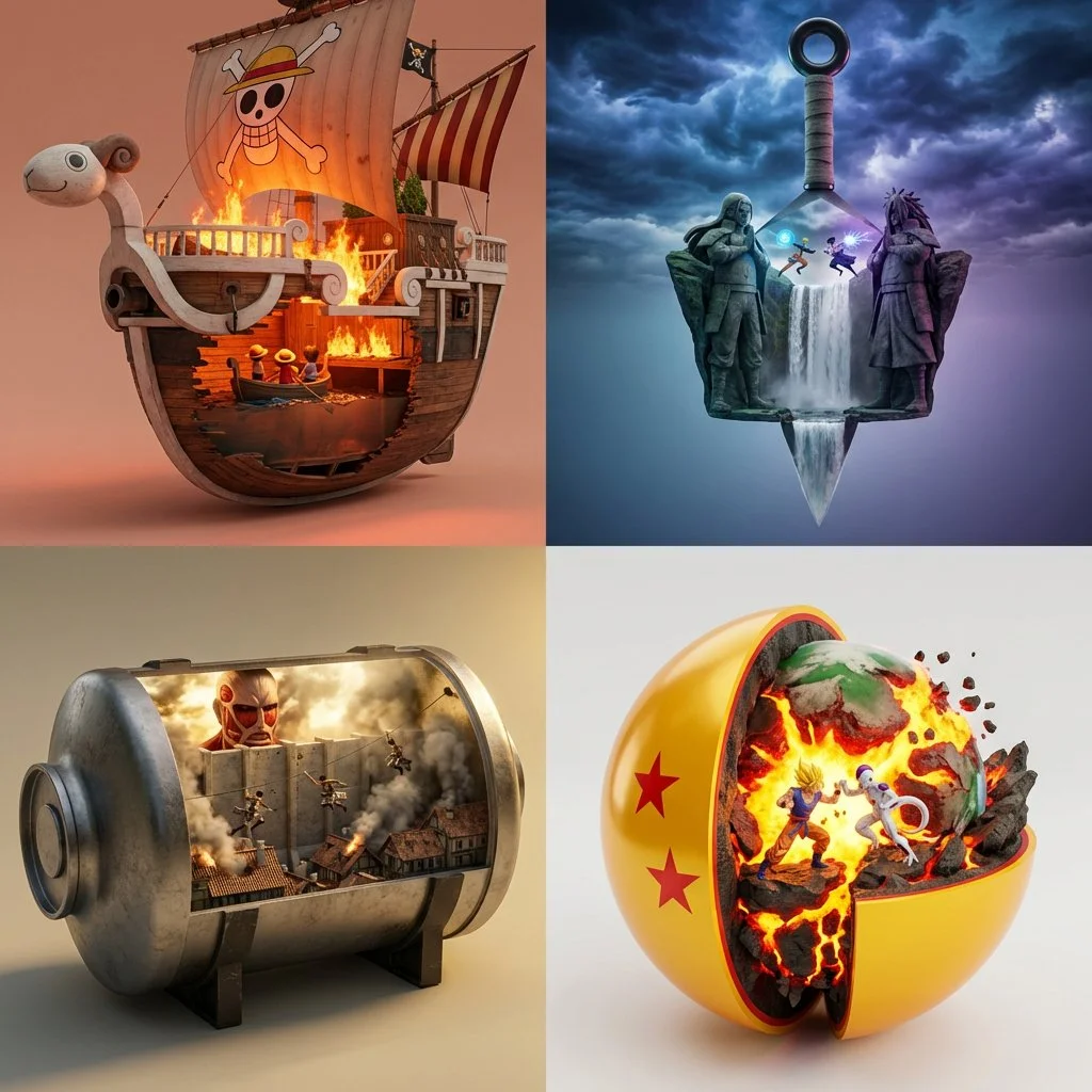 Unveiling Cinematic Wonders: 3D Prop Cross-Sections