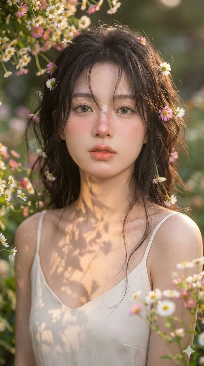 Unveiling Ethereal Beauty: A Floral Dreamscape