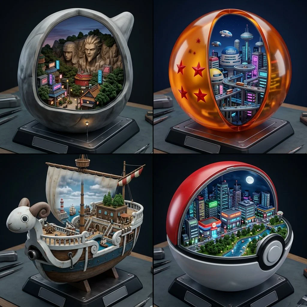 Unveiling Manga Tech: Hyper-Realistic 3D Cross-Sections