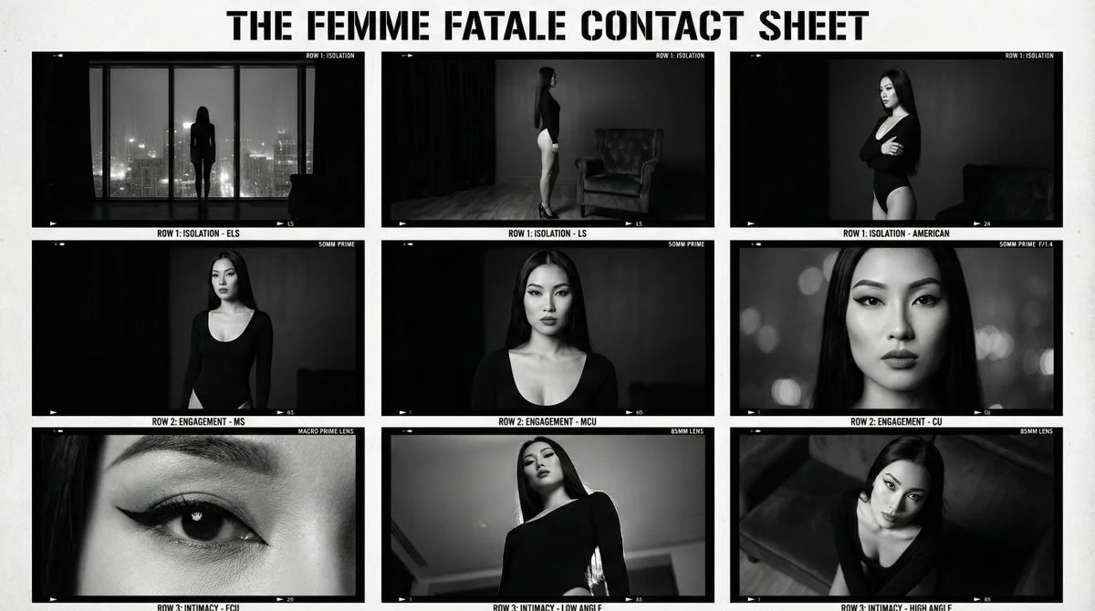 Unveiling Noir Elegance in a Rain-Kissed Cityscape