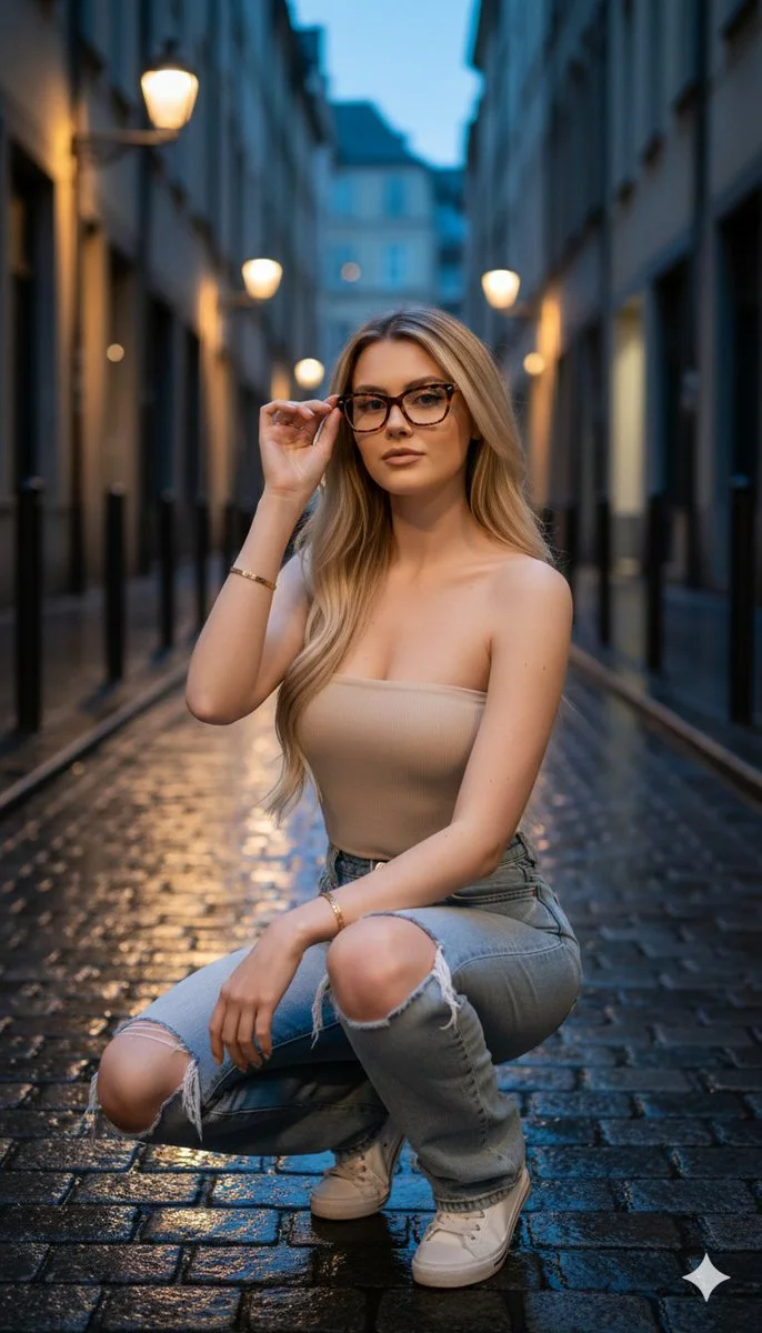 Unveiling Secrets in Twilight: A Cinematic Portrait