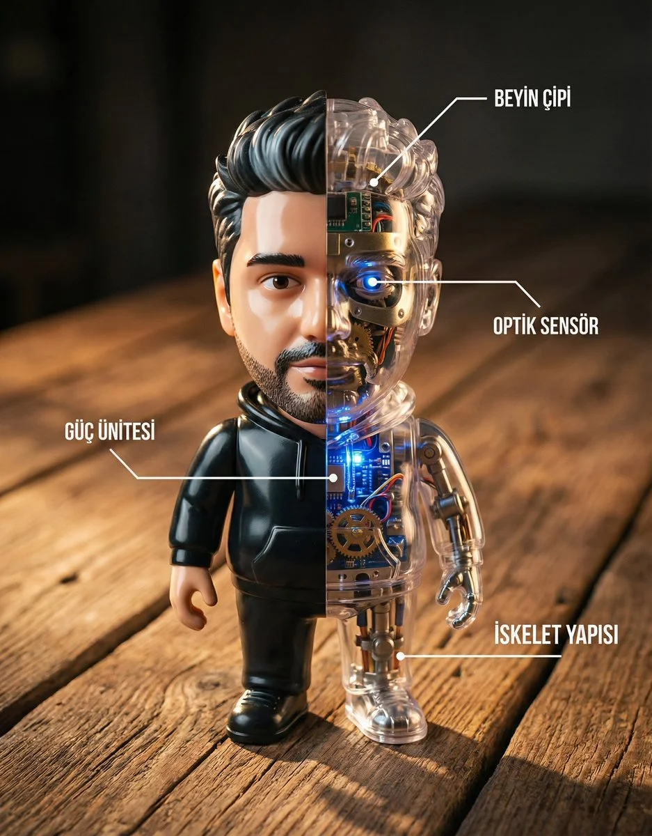 Unveiling the Heart of a Toy: A Stunning Half-Reveal