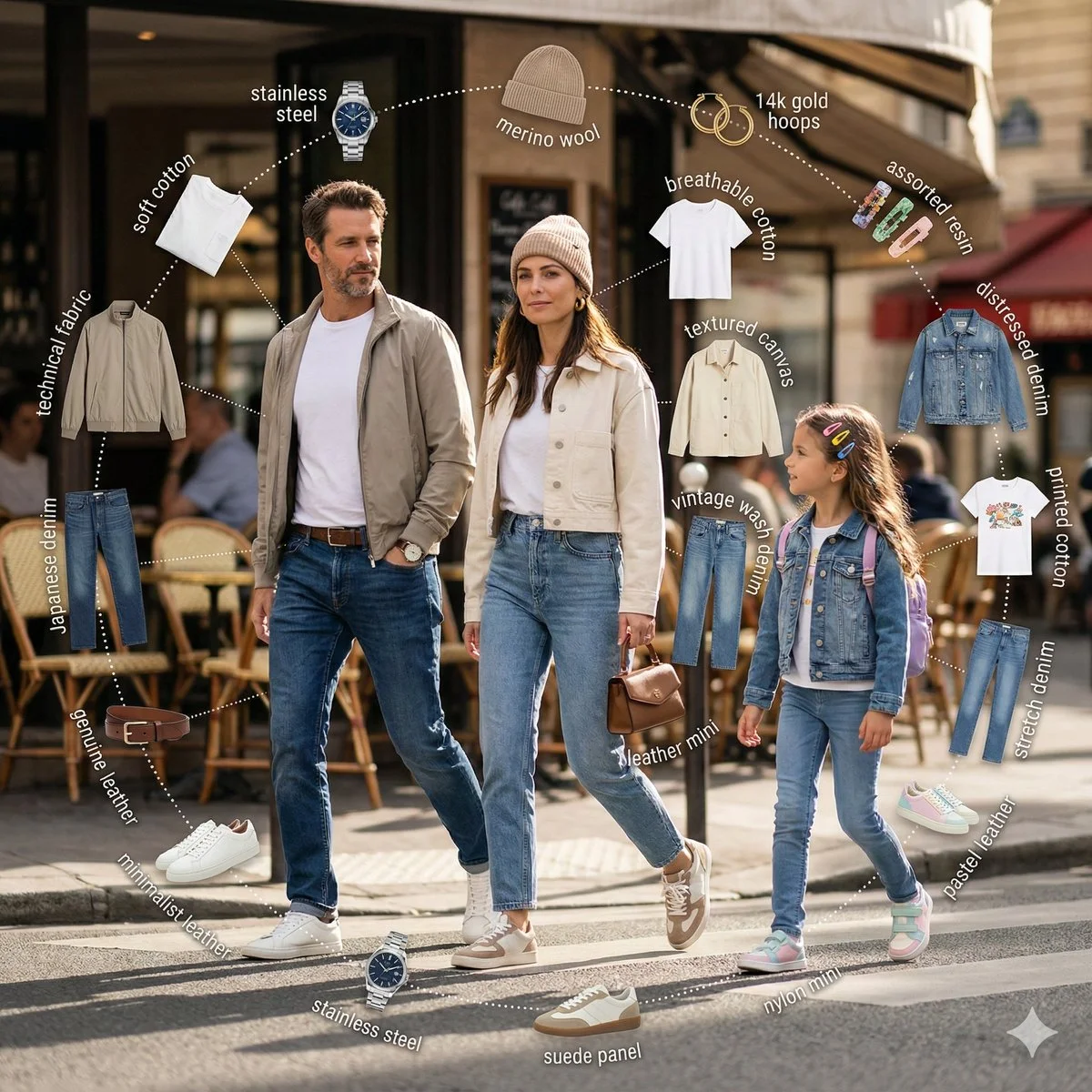 Urban Chic: A Family's Fashion Journey