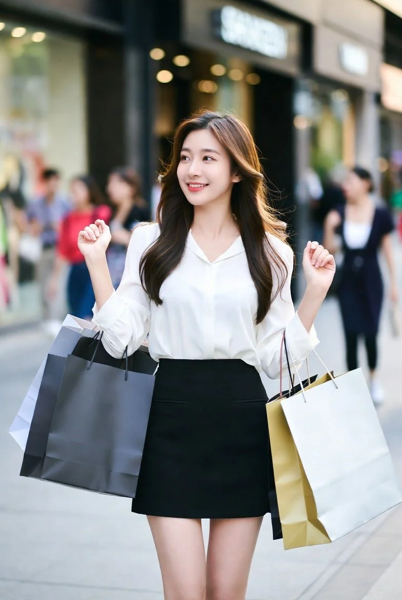 Urban Chic: A Fashion Moment in Golden Hour