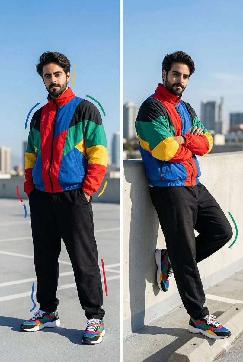 Urban Chic: A Fashionable Rooftop Stroll