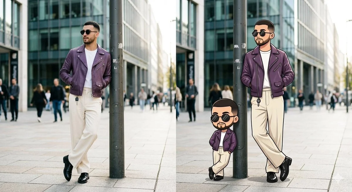 Urban Chic Meets Chibi Charm