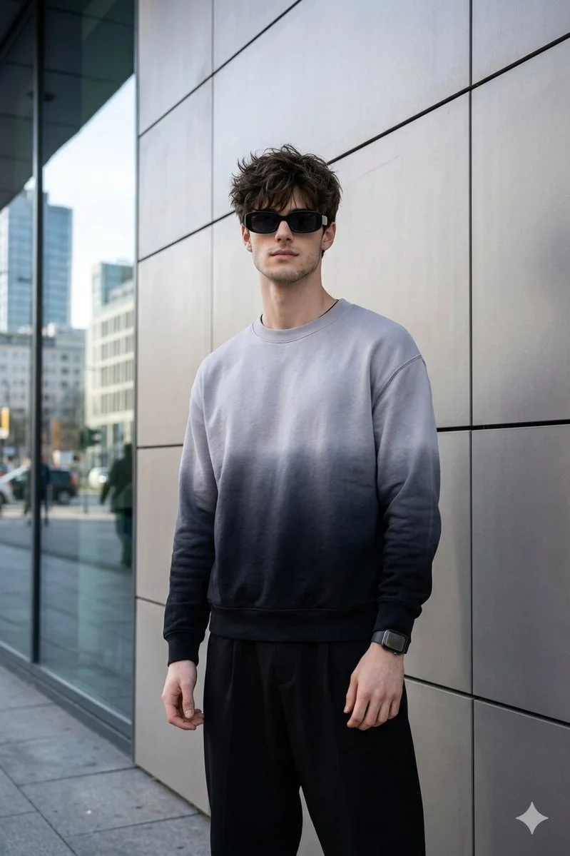 Urban Cool: A Cinematic Fashion Portrait