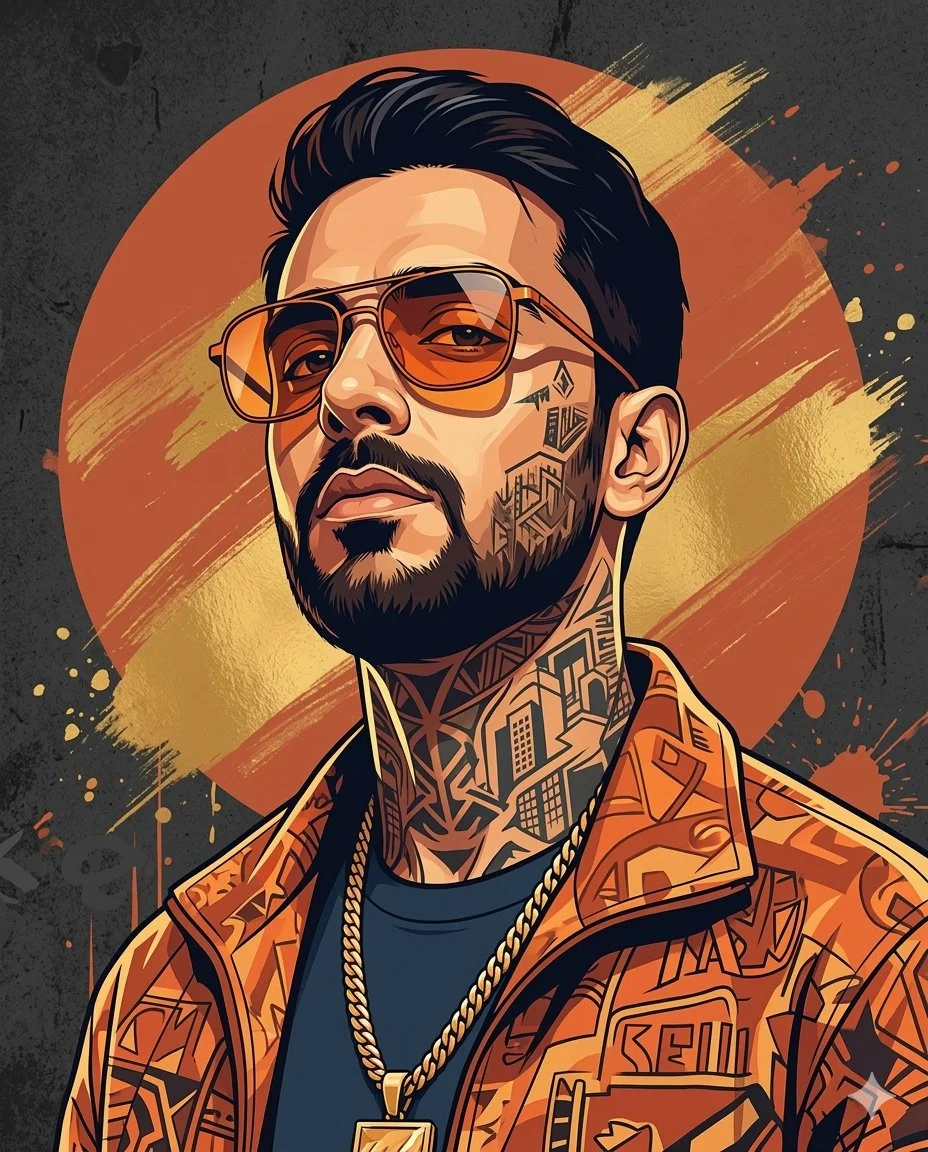 Urban Cool: Bold Street Style Portrait