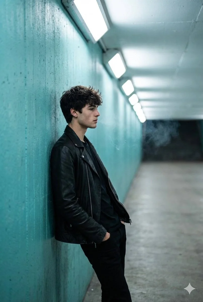 Urban Cool: Contemplation in Turquoise