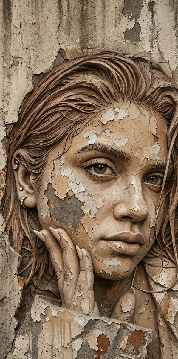 Urban Echoes: A Portrait in Texture