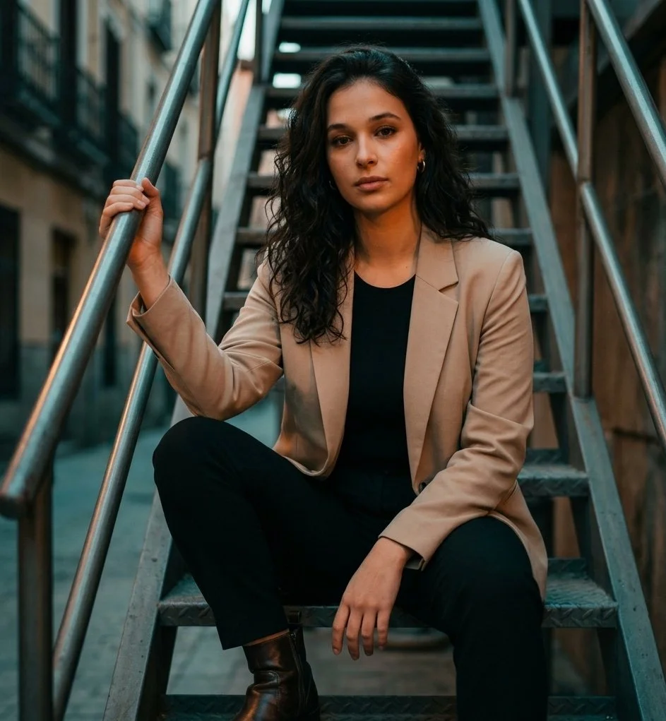 Urban Elegance: A Cinematic Portrait