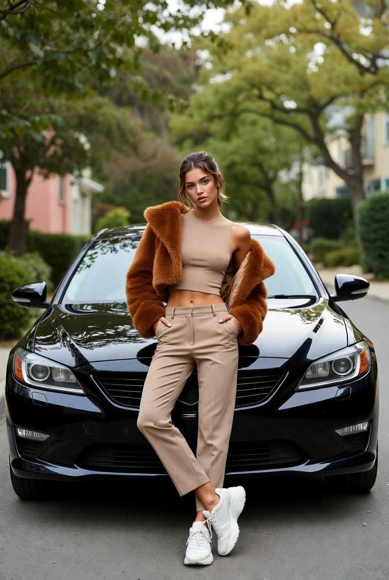 Urban Elegance: A Confidence Portrait