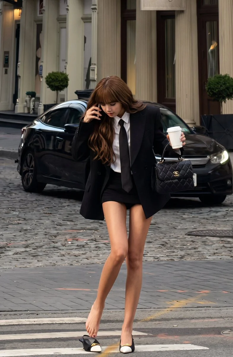 Urban Elegance: A Confident Step in Style