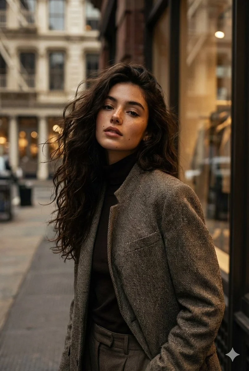 Urban Elegance: A Fall Portrait in NYC's Heart