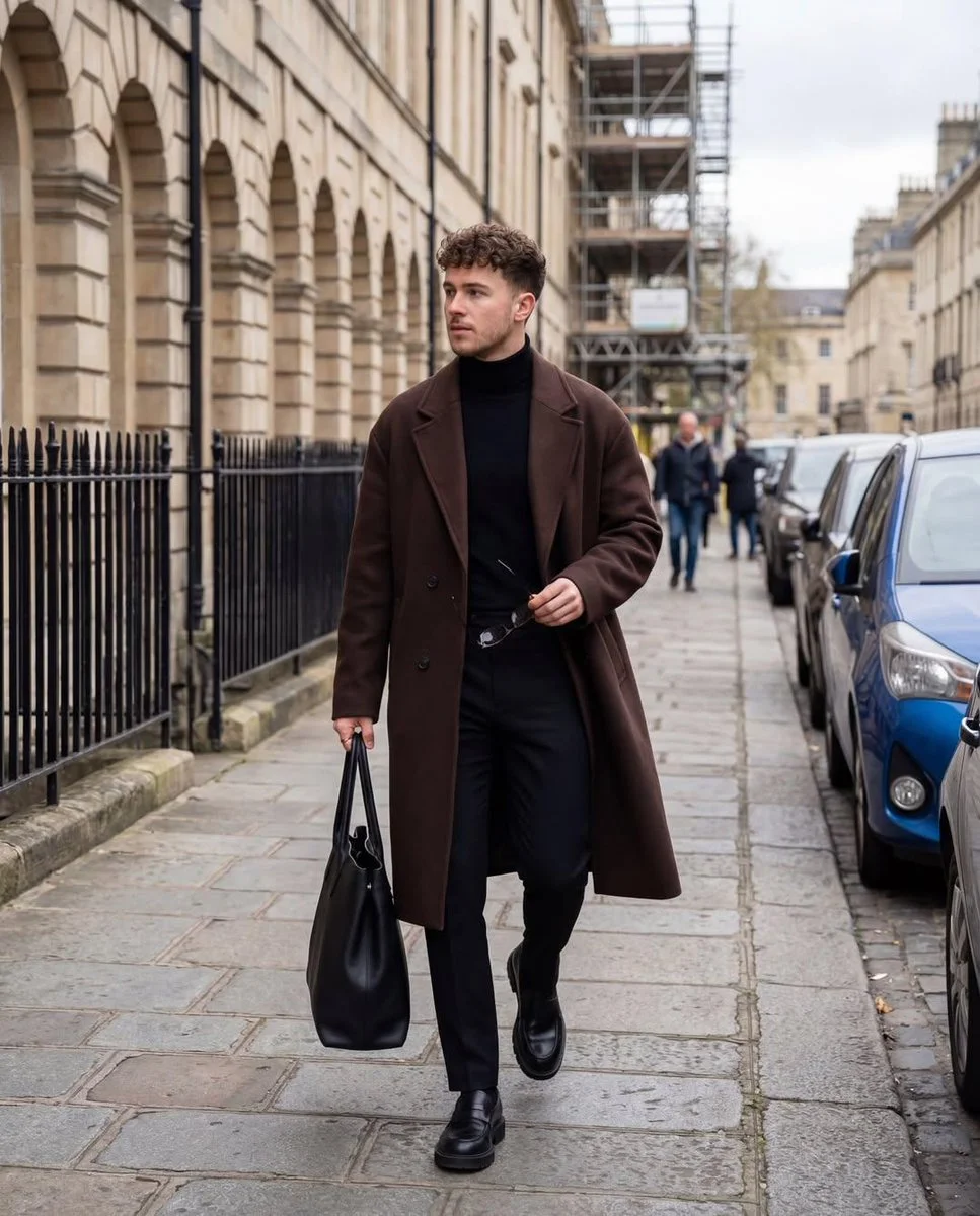 Urban Elegance: A Modern Menswear Portrait
