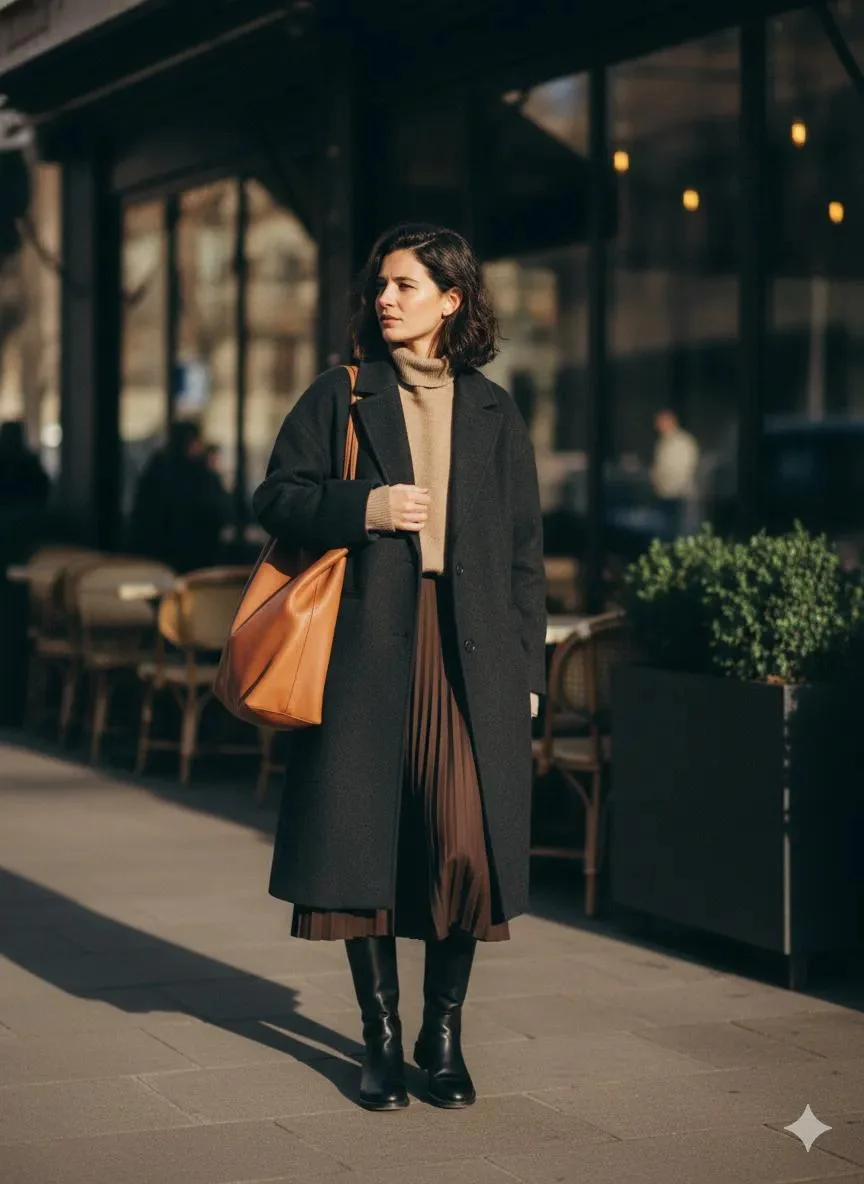 Urban Elegance: A Moment in Motion