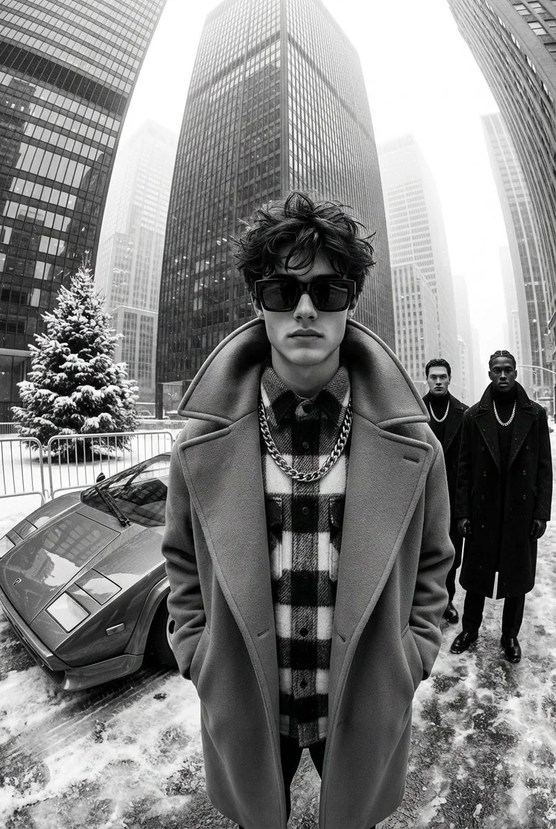 Urban Elegance: A Monochrome Fashion Statement