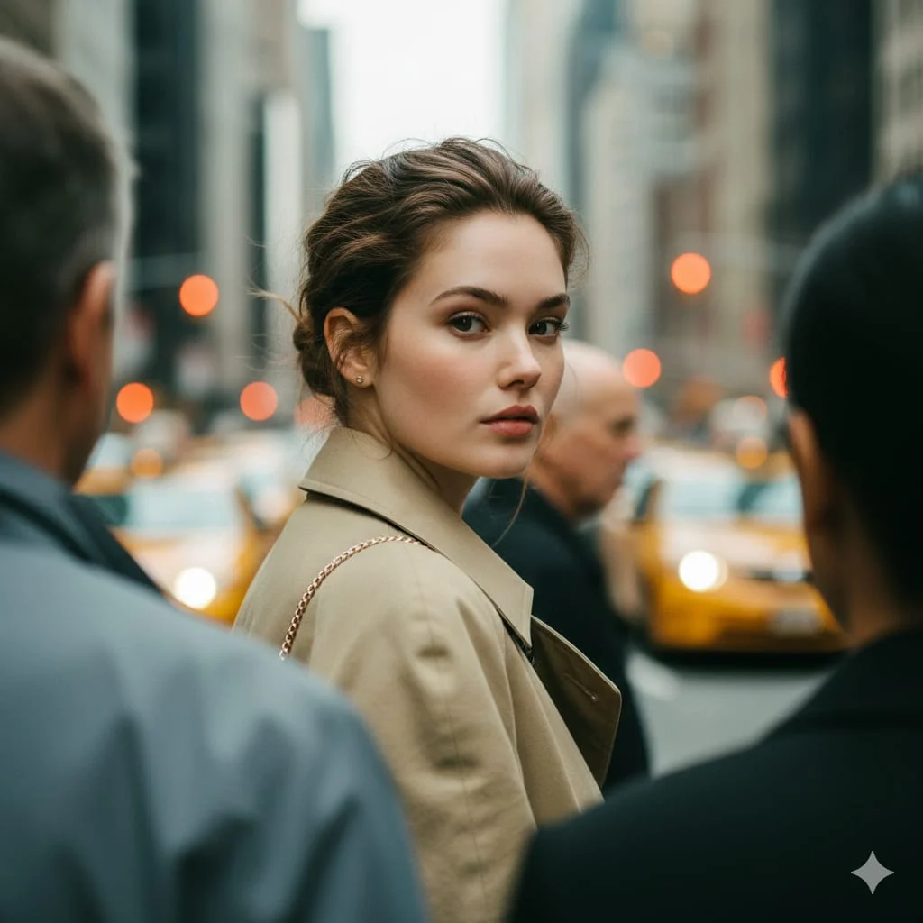 Urban Elegance: A Street Fashion Portrait