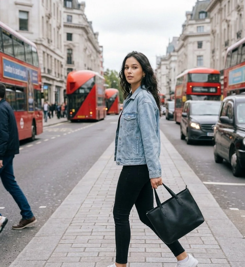 Urban Elegance in Motion: A Fashionable Journey