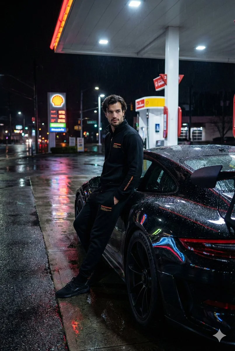 Urban Elegance: Nighttime Vibes with Nano Banana Pro