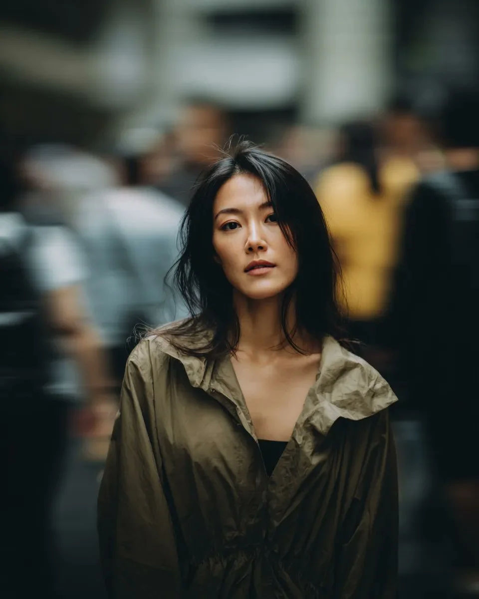 Urban Elegance: Stillness Amid the City Rush