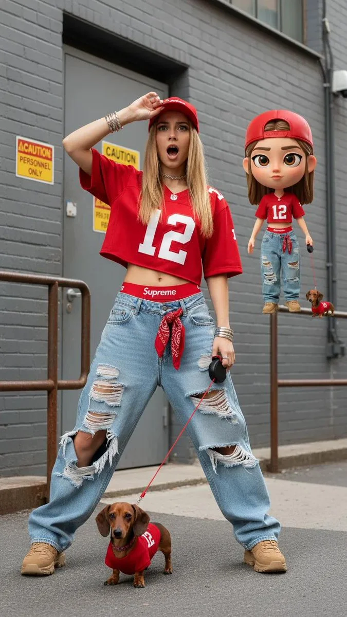 Urban Fusion: Street Style Meets Playful Artistry