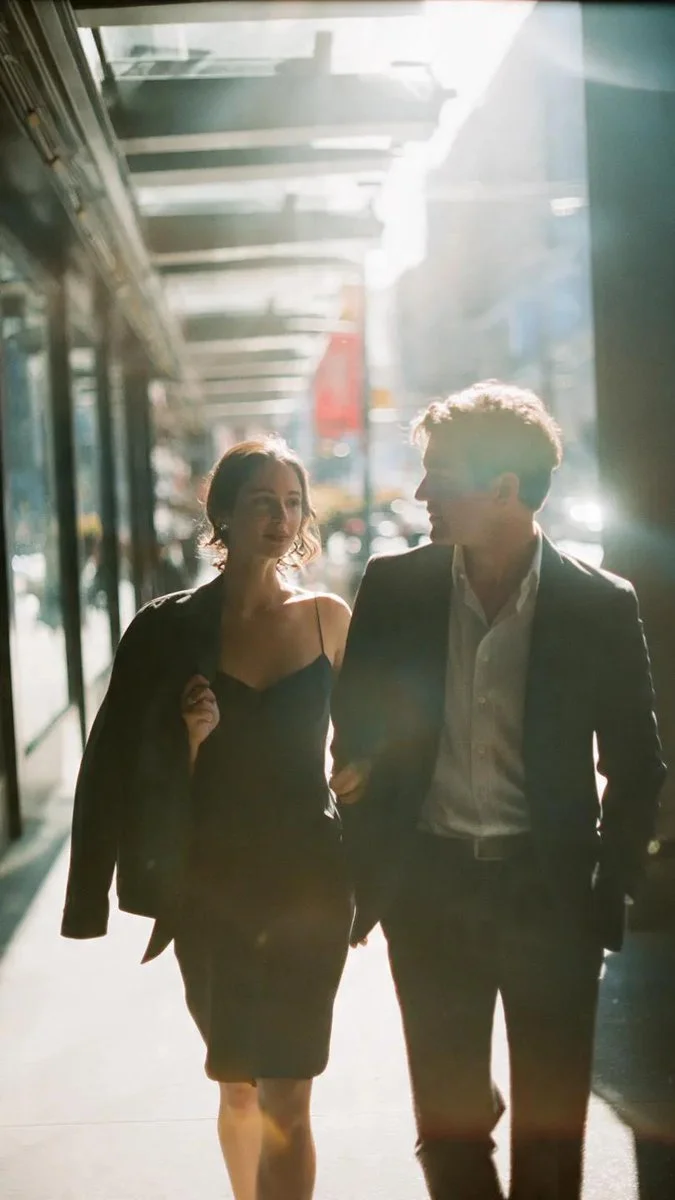 Urban Intimacy Captured in Analog Film Style