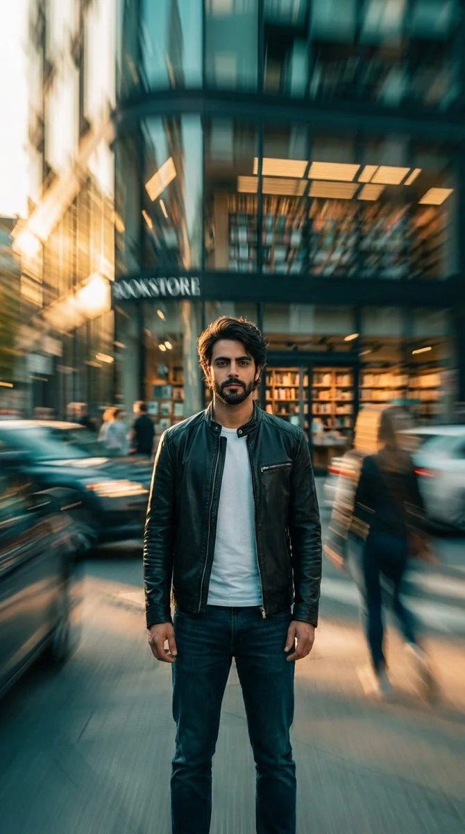 Urban Serenity: A Motion Blur Masterpiece