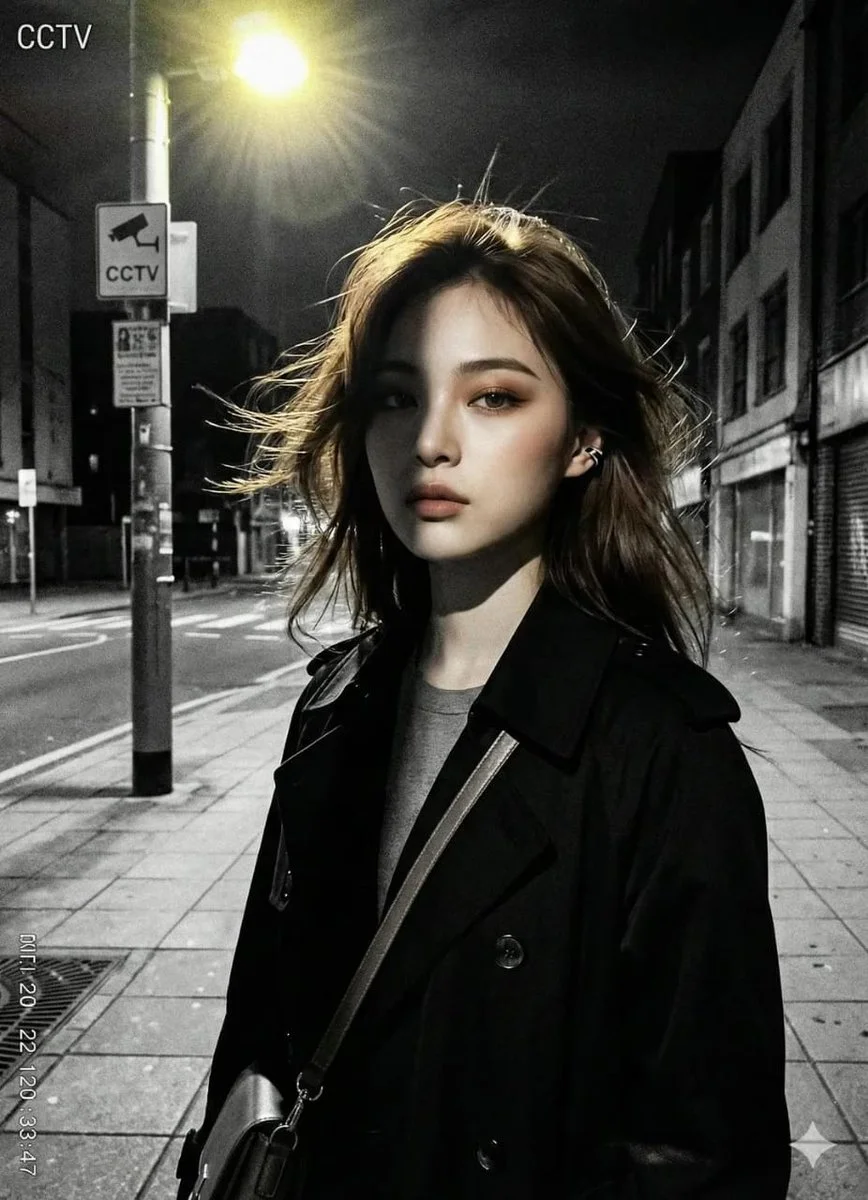 Urban Shadows: The Watchful Glance