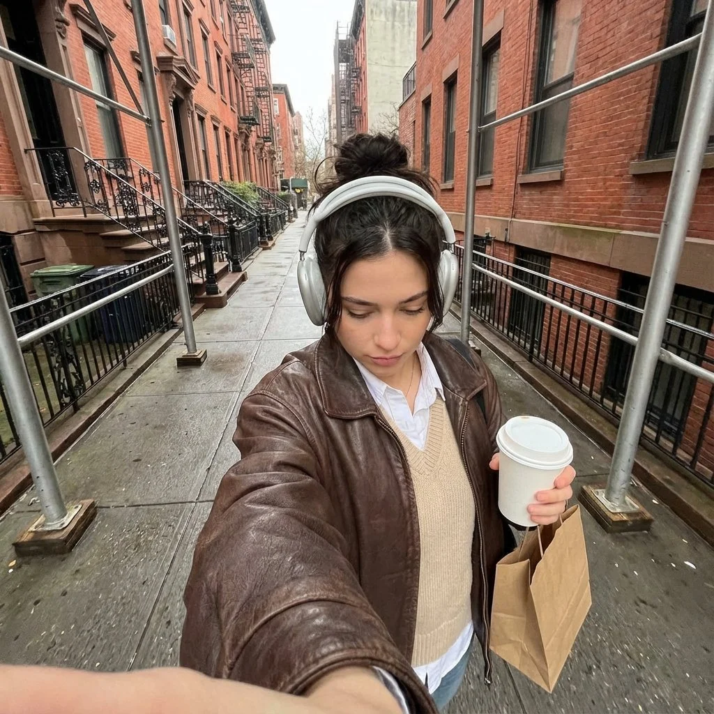 Urban Solitude: A Candid Moment