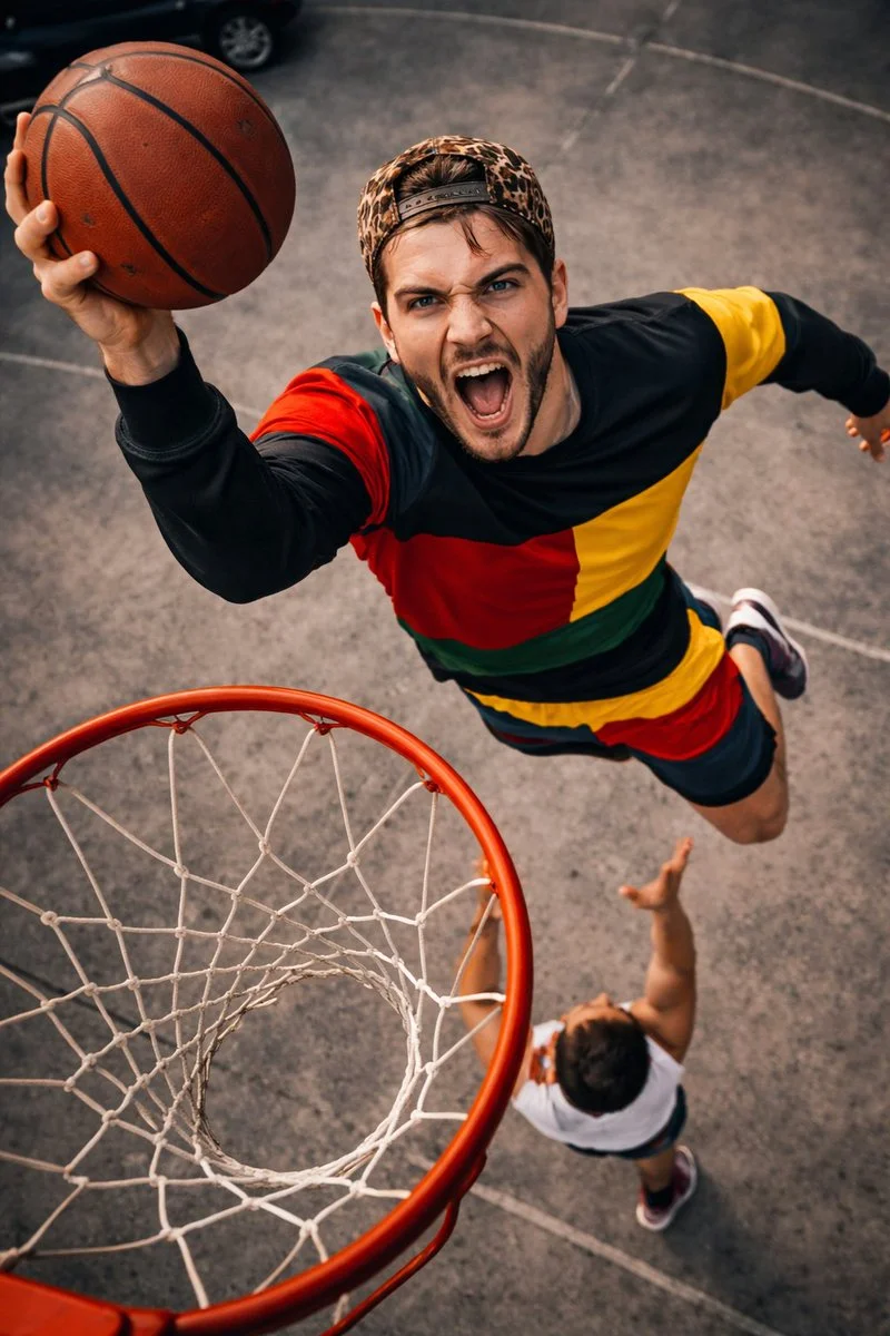 Urban Street Basketball Drama