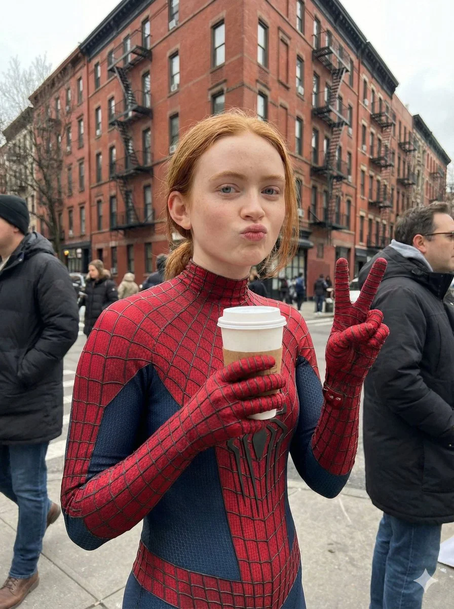 Urban Superheroine: Sadie in Spider Style