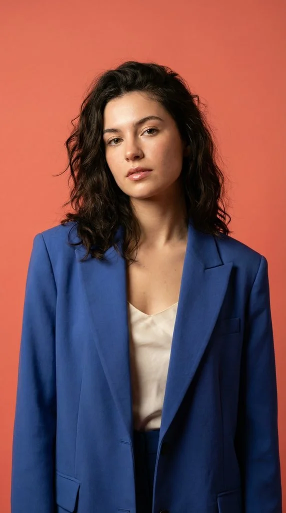 Vibrant Elegance: The Modern Fashion Muse