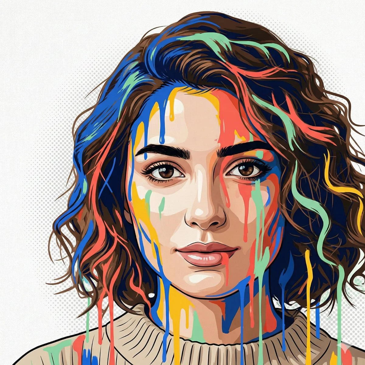 Vibrant Pop Art Transformation