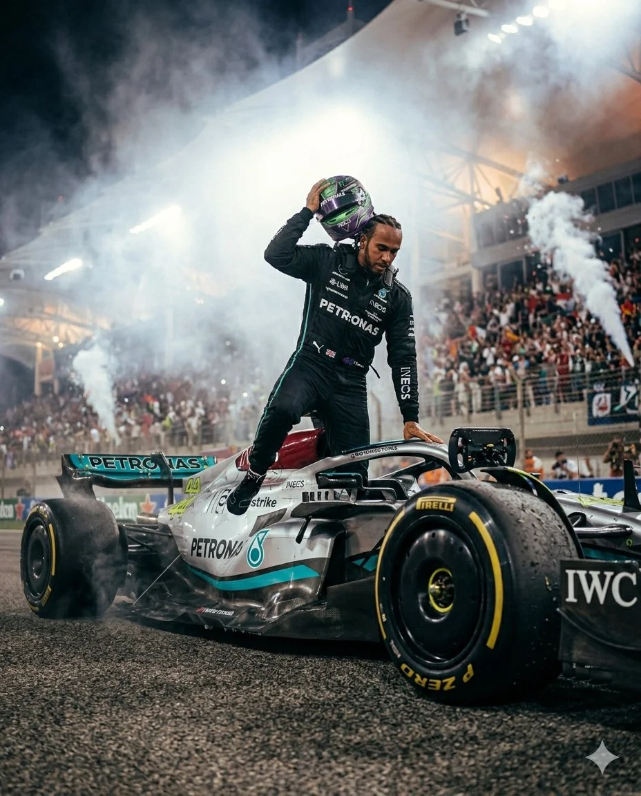 Victory on Asphalt: Champion Driver Exits F1 Car