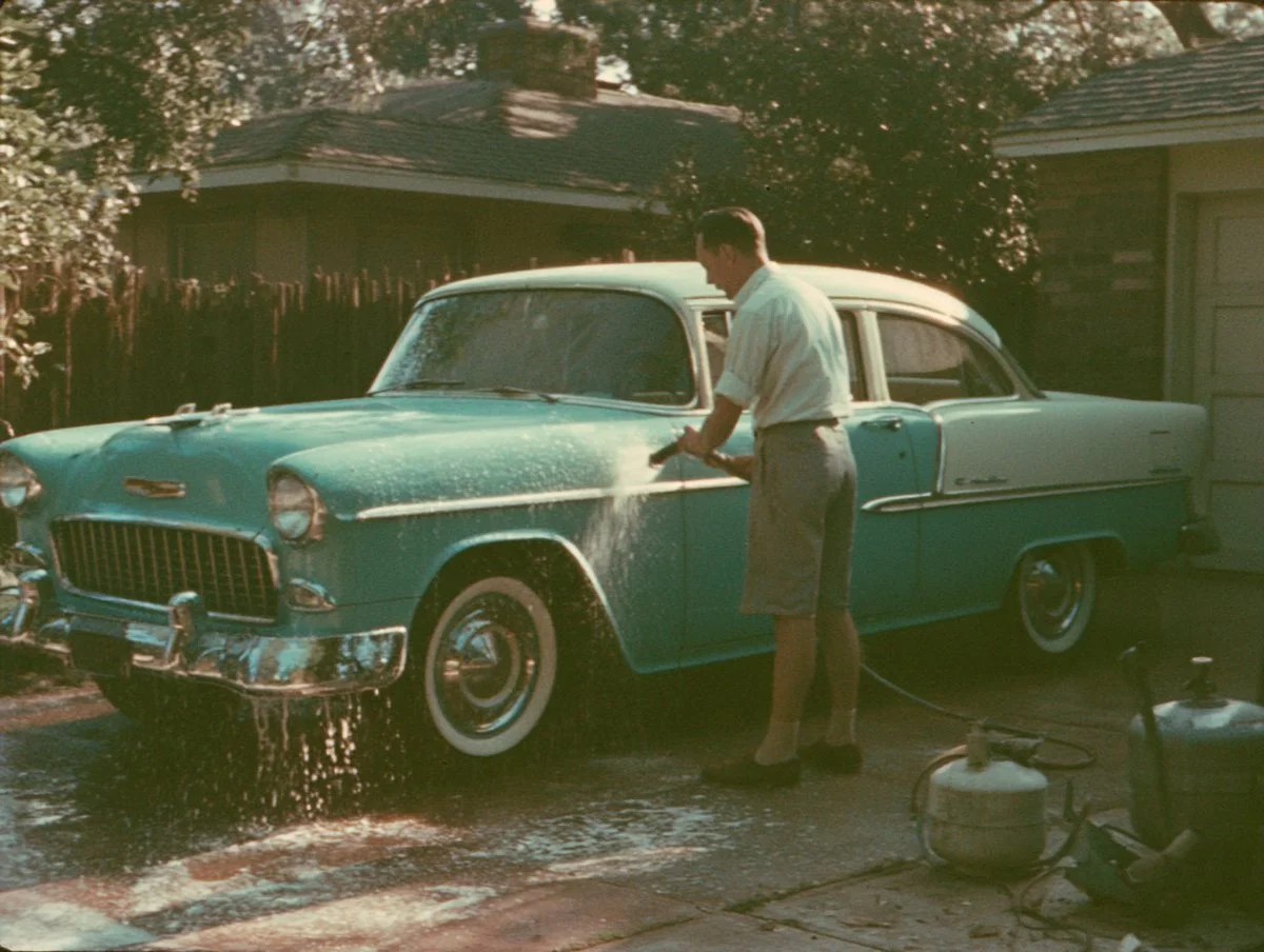 Vintage Film Texture in Midjourney Motion