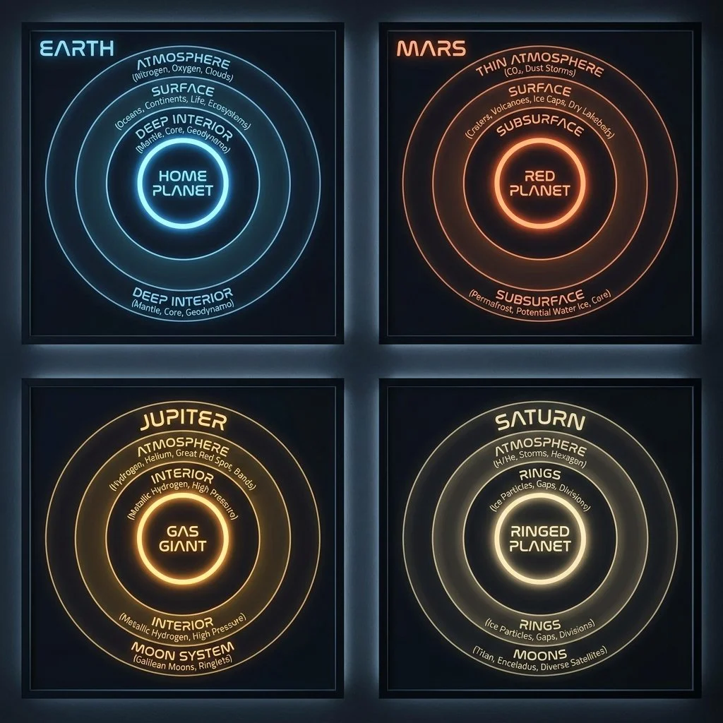 Visualizing Knowledge: A Planetary Exploration
