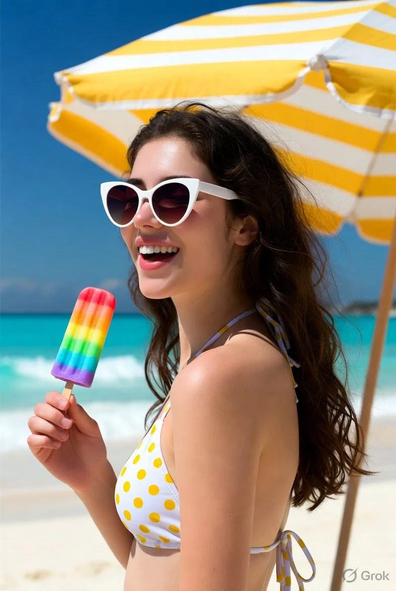 Vivid Summer Colors and Playful Delight